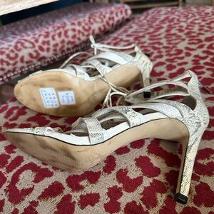 Banana Republic Lace up heels size 10